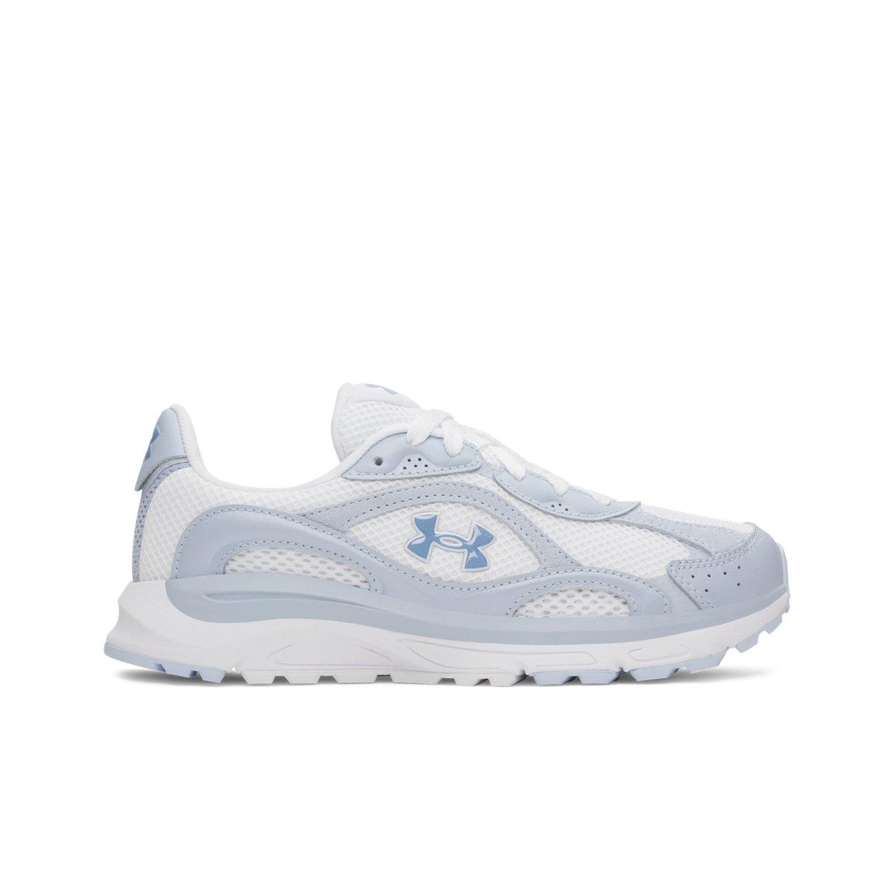 Under Armour Tech Runner "White/Spackle Blue/Blue Smoke" Women's Shoe - WHITE/BLUE/BLUE